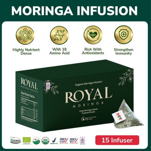 (Royal Moringa Infusion) Organic Moringa Oleifera Infusion – Dual-Action Metabolic Support
